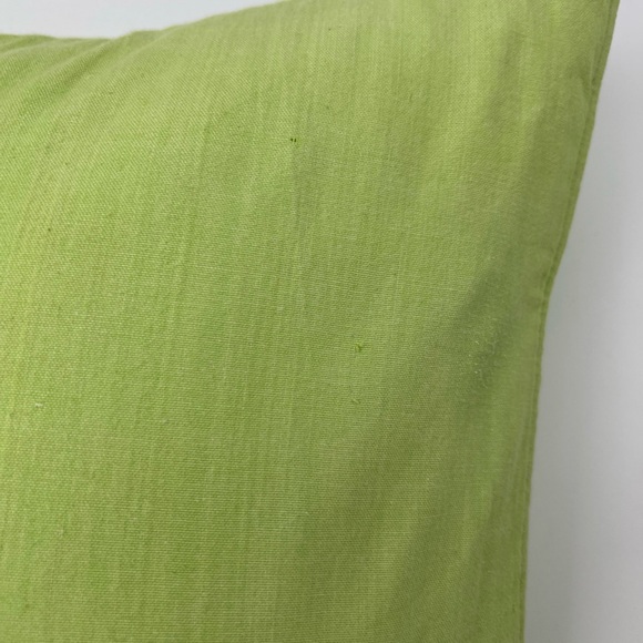 Ralph Lauren Lime Green Down Fill  Accent Throw Pillow Monogram RLL 18x18 - Picture 7 of 7